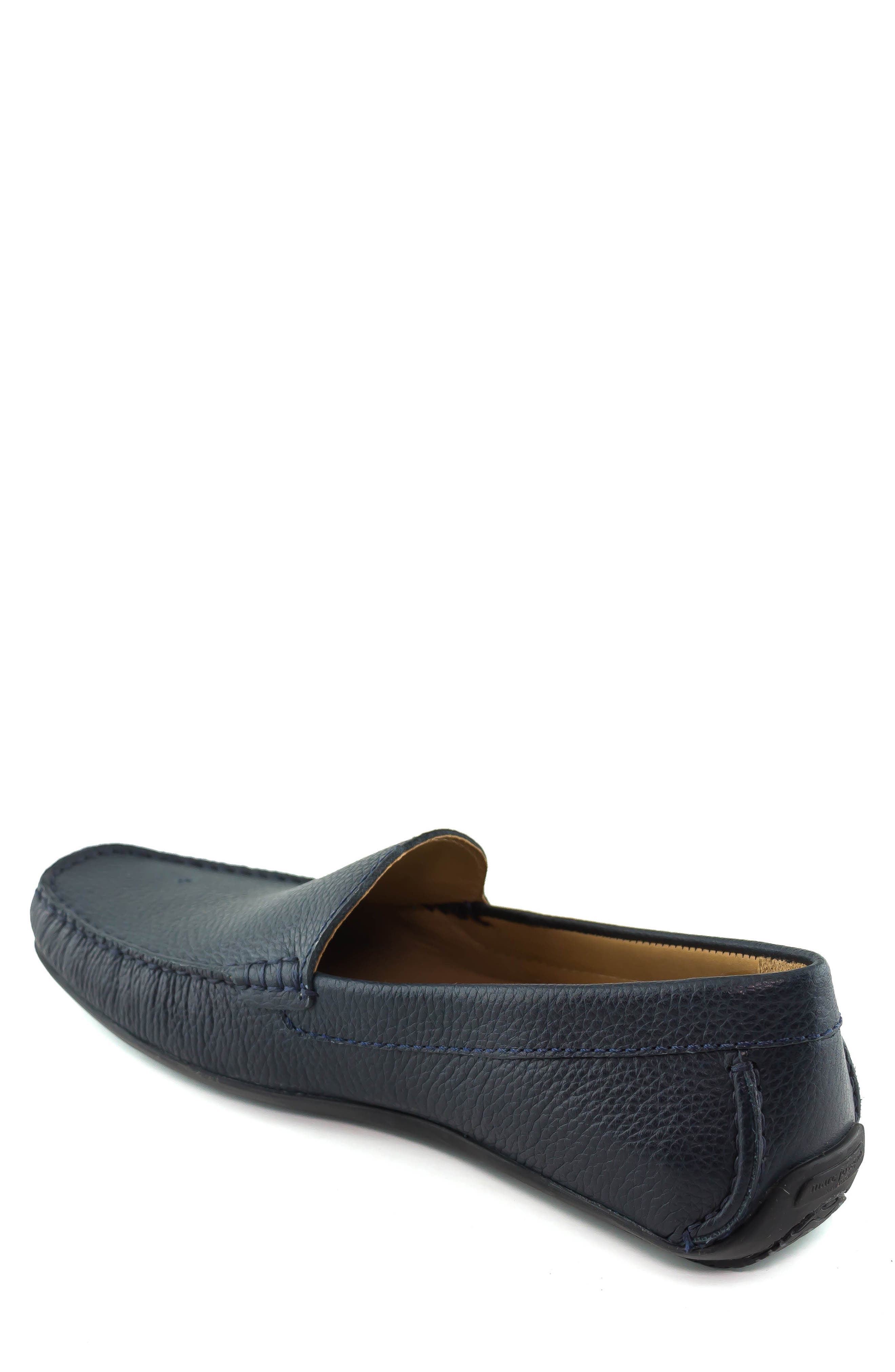 'Broadway' Driving Shoe, Alternate, color, NAVY GRAINY