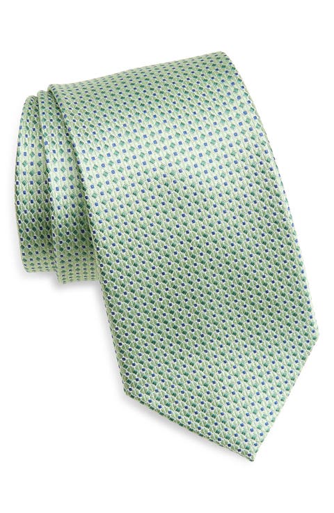 Jacquard Silk Tie