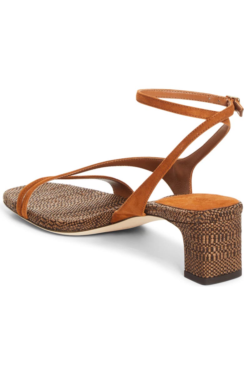Jimmy Choo Faye Ankle Strap Sandal, Alternate, color, Tan