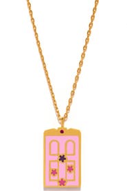 Girls Crew x Disney® Pixar Monster's Inc. Boo's Door Pendant Necklace