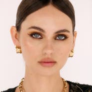 Mazin Jewels Hailey Hoops