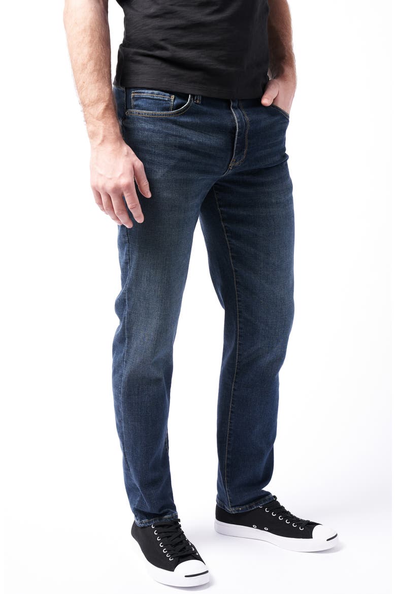 Slim-Fit Performance Stretch Jeans, Alternate, color, BURKE