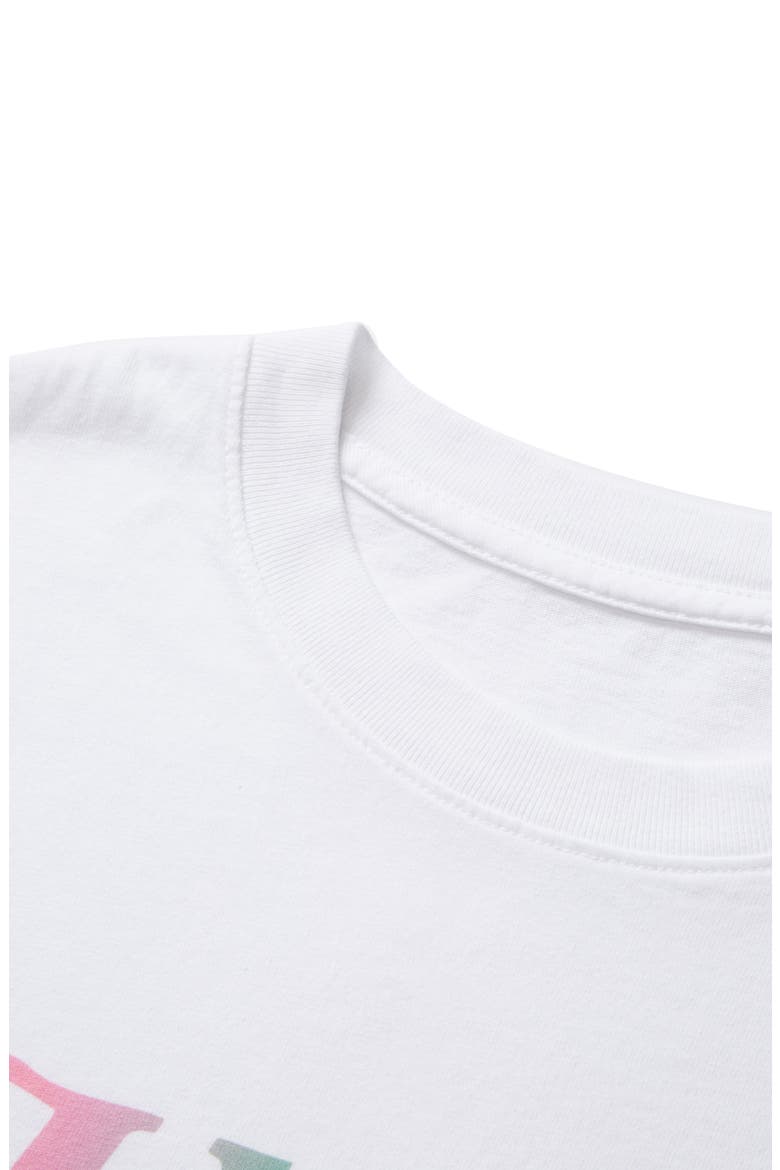 Summer Logo T-Shirt (Nordstrom Exclusive), Alternate, color, WHITE