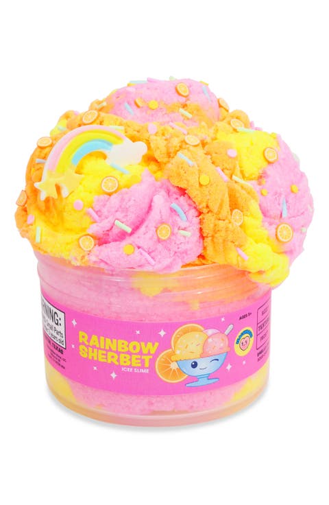 Rainbow Sherbert Icee Slime