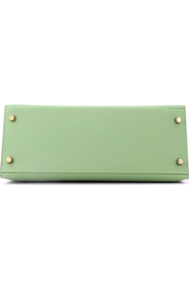 Pre-Owned Hermes Kelly Handbag Green Epsom with Gold Hardware 28, Alternate, color, Vert Criquet