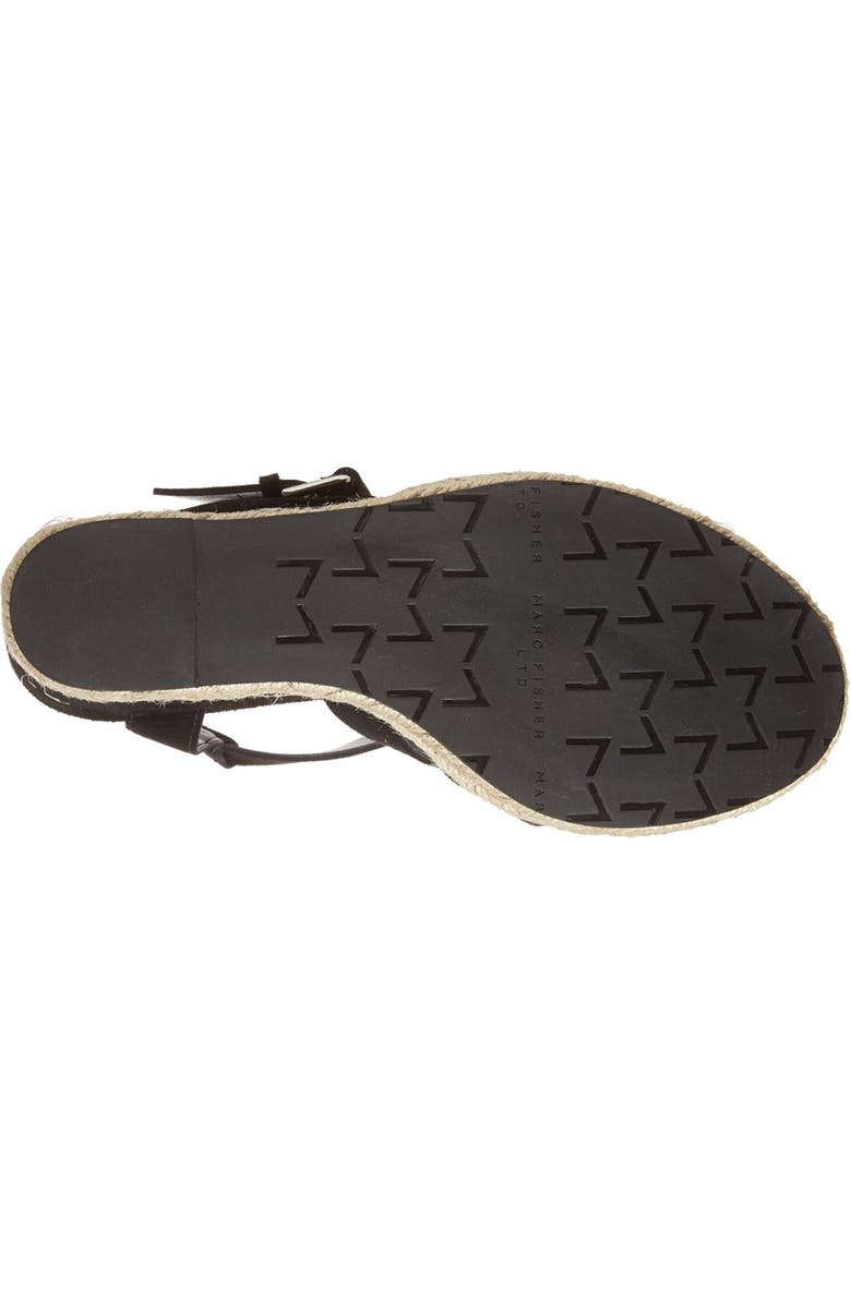 Marc Fisher LTD 'Karla' Wedge Sandal, Alternate, color,