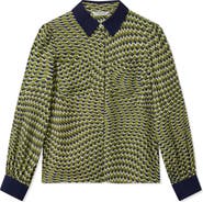LK Bennett Henri Print Shirt