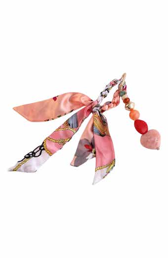 MacRae & Co. Scarf & Stone Bag Charm