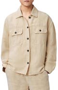AllSaints Korten Relaxed Fit Shacket