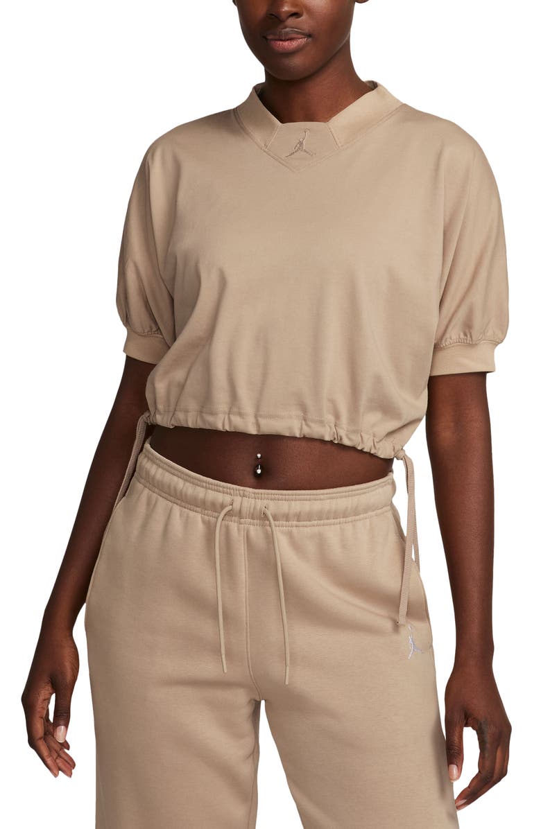 Jordan Knit Crop Top, Main, color, 