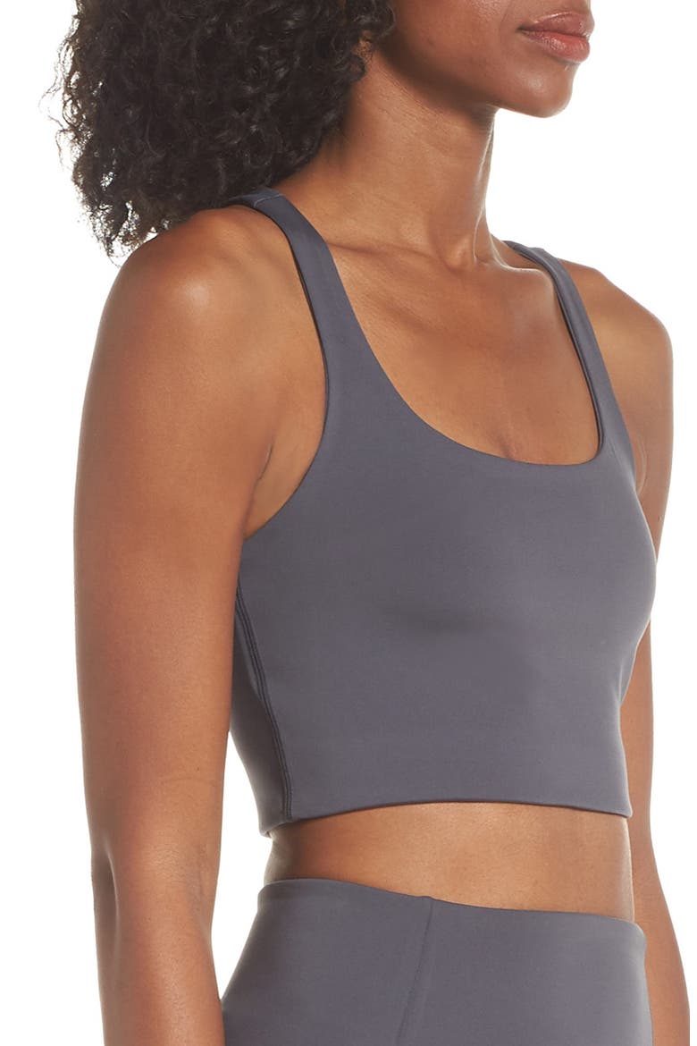 Paloma Sports Bra, Alternate, color, SMOKE