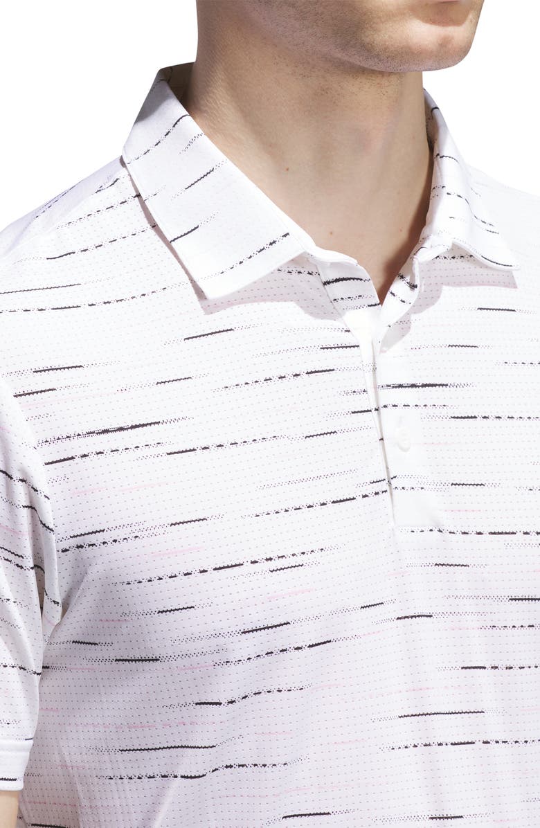 adidas Golf Ultra Mesh Short Sleeve Polo, Alternate, color, Clear Pink