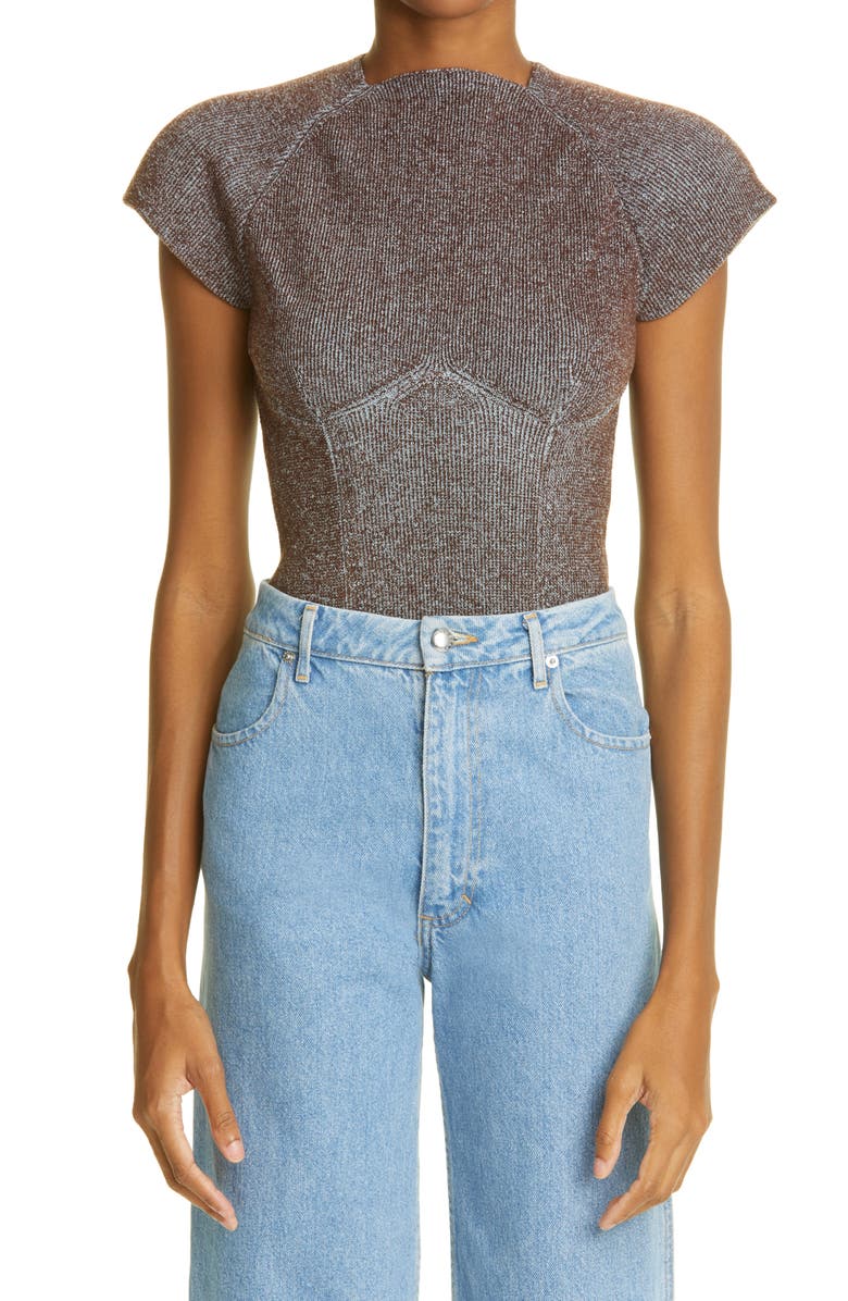 Isa Boulder Shield Backless Sweater, Main, color, 