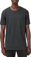 AllSaints Figure Roll Neck Cotton T-Shirt