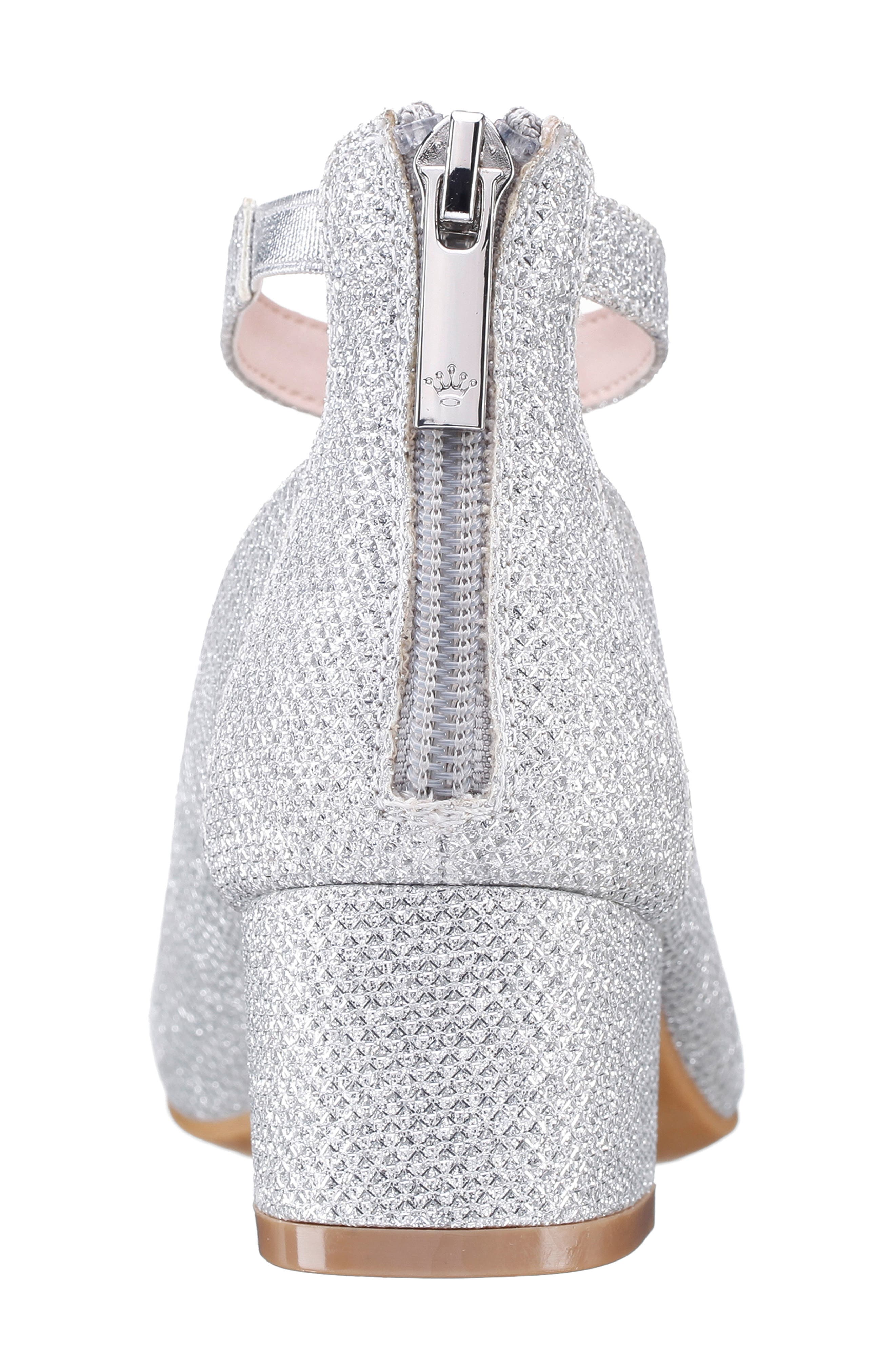 Florious Metallic Flat, Alternate, color, SILVER