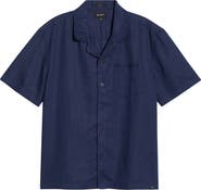 AG Foster Linen & Cotton Camp Shirt