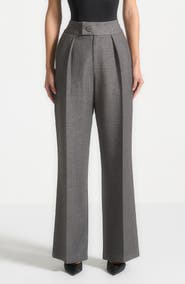Manière De Voir Elsa High Waisted Tailored Trousers