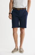 JACHS Cotton & Silk Blend Stretch Shorts