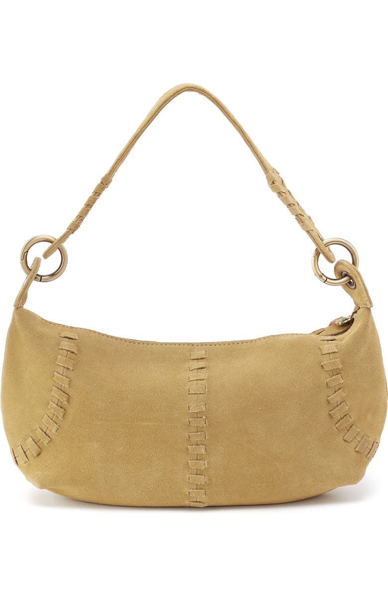 HOBO Mini Opal Leather Shoulder Bag, Alternate, color, Twilight Fern