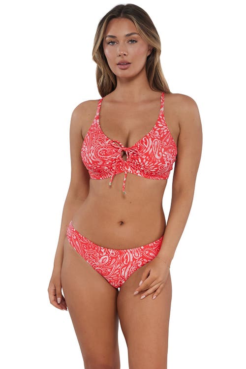 SUNSETS SUNSETS KAUAI KEYHOLE BIKINI SWIMSUIT TOP