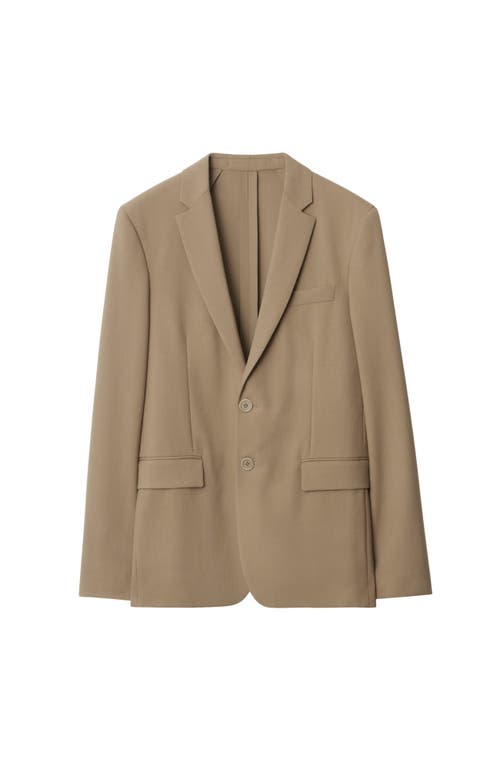Burberry Wool Tailored Jacket In Puddle