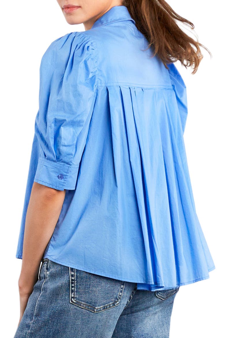 Perfect As Is Shirt, Alternate, color, CORNFLOWER BLUE