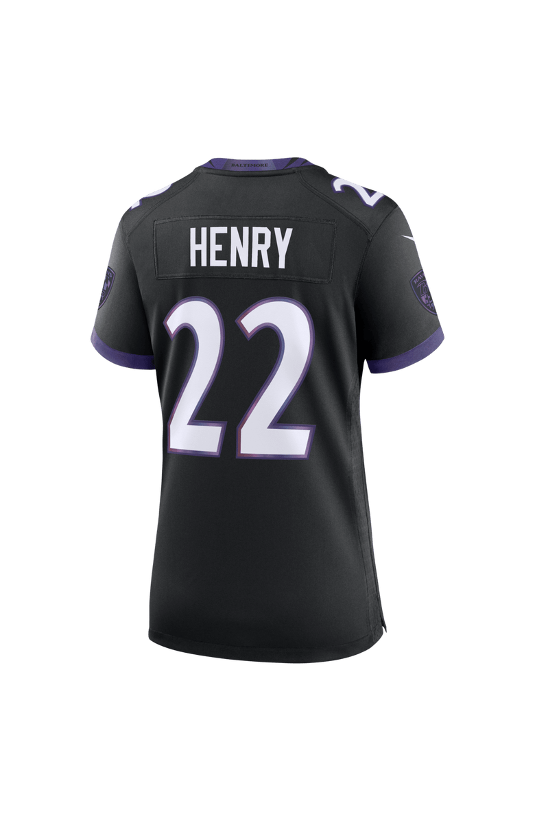 Nike Women's Nike Derrick Henry Black Baltimore Ravens Alternate Game Jersey, Alternate, color, Black