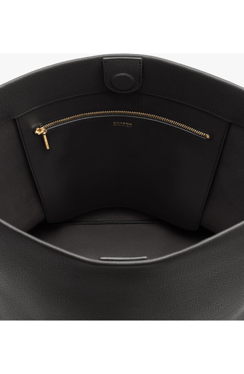 Cuyana Camina Bucket Bag, Alternate, color, Black