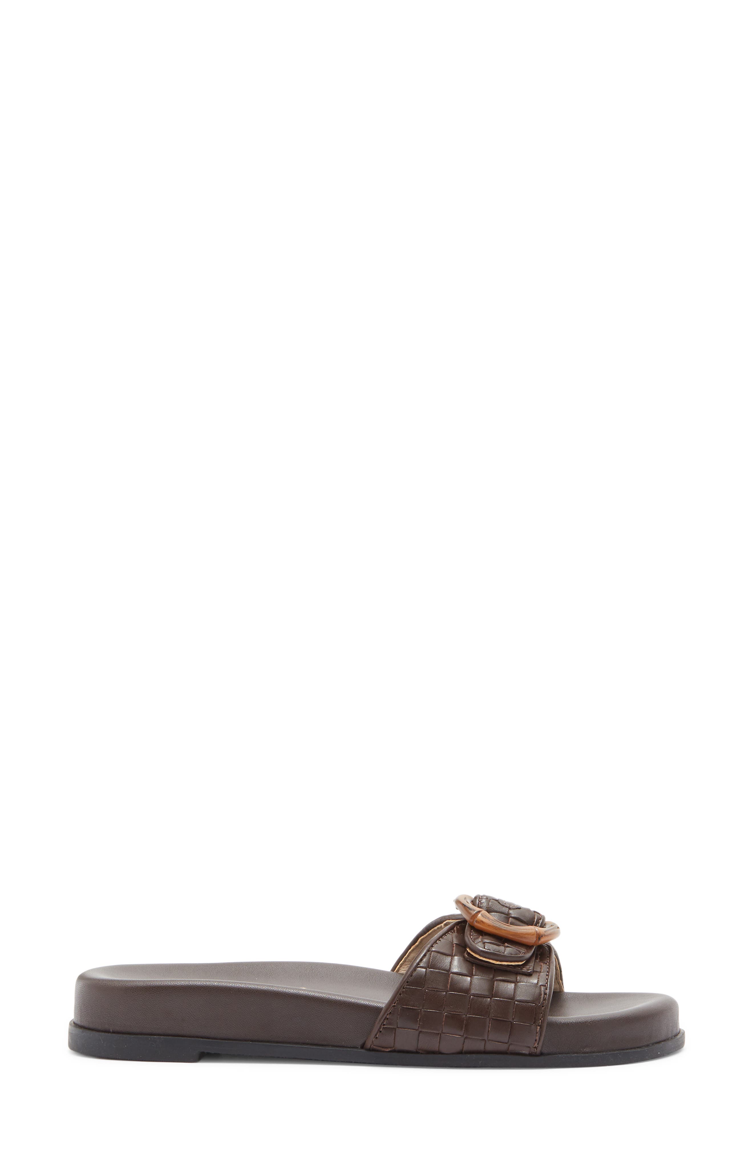 Jack Rogers Essex Slide Sandal, Alternate, color, Hot Fudge