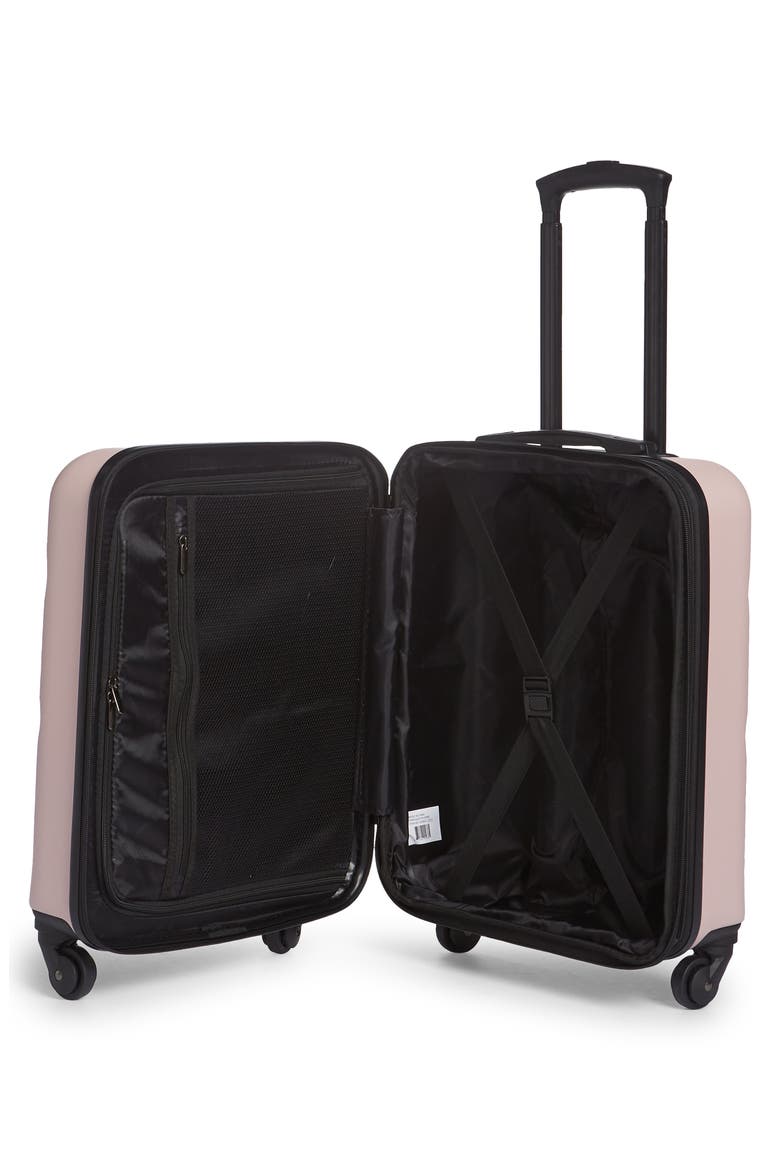 Two-Piece Tote and Spinner Luggage Set, Alternate, color, BLUSH