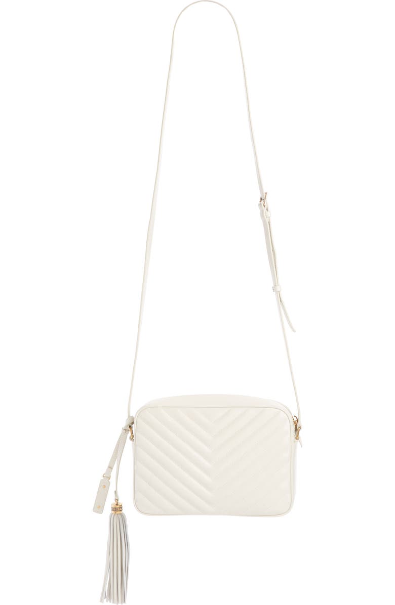 Saint Laurent Medium Lou Calfskin Leather Camera Bag, Alternate, color,