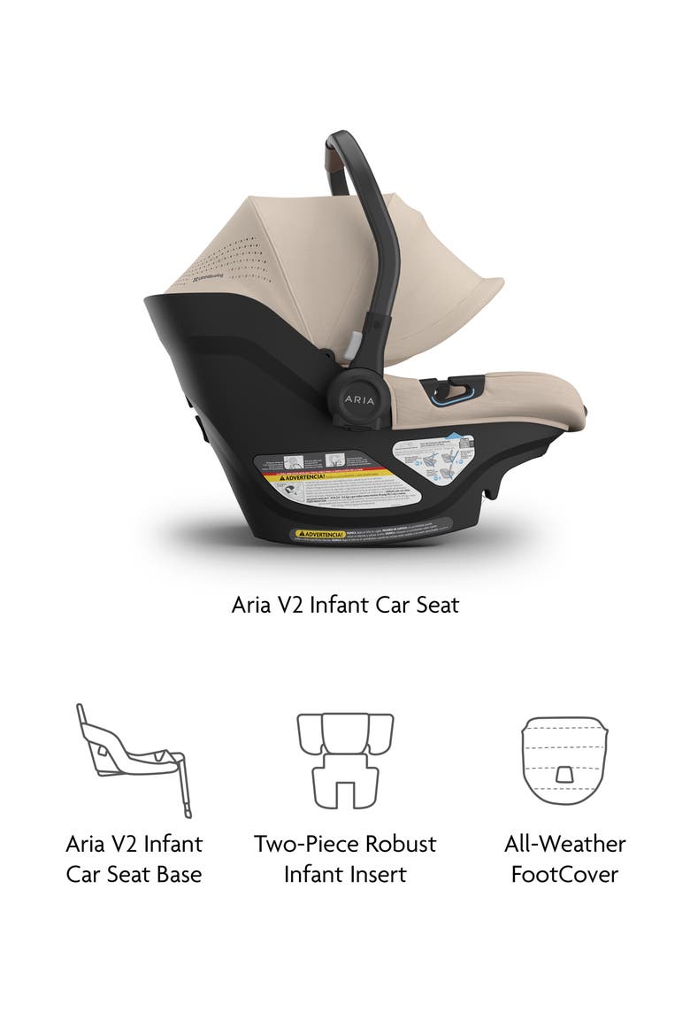 Aria™ V2 Infant Car Seat, Alternate, color, DECLAN - OAT MELANGE