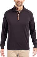 Cutter & Buck Adapt Knit Quarter Zip Pullover