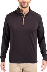 Cutter & Buck Adapt Knit Quarter Zip Pullover