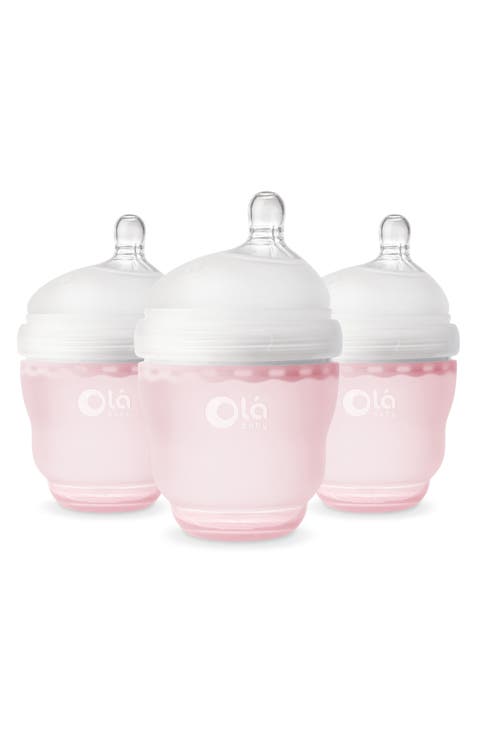 3-Pack GentleBottle 4-Ounce Baby Bottles