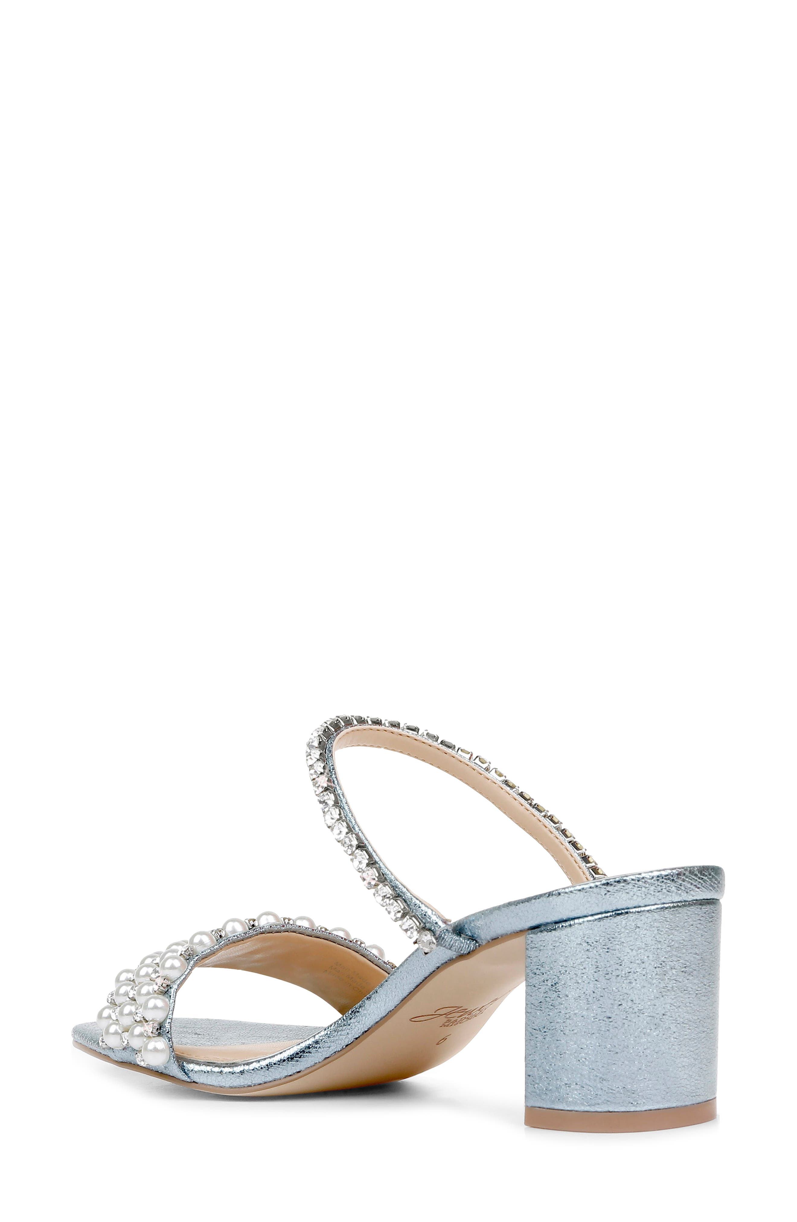Orsen Embellished Slide Sandal, Alternate, color, LIGHT BLUE