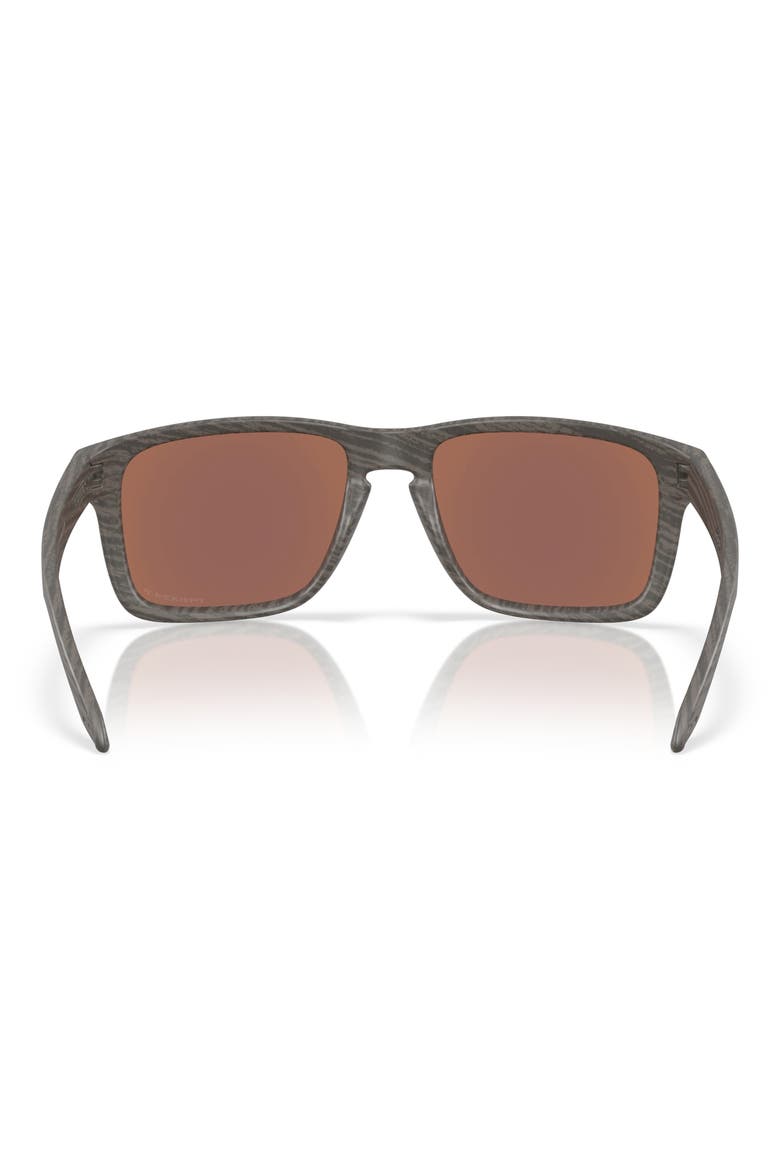 Prizm™ Deep H2O 61mm Rectangular Sunglasses, Alternate, color, LIGHT WOOD