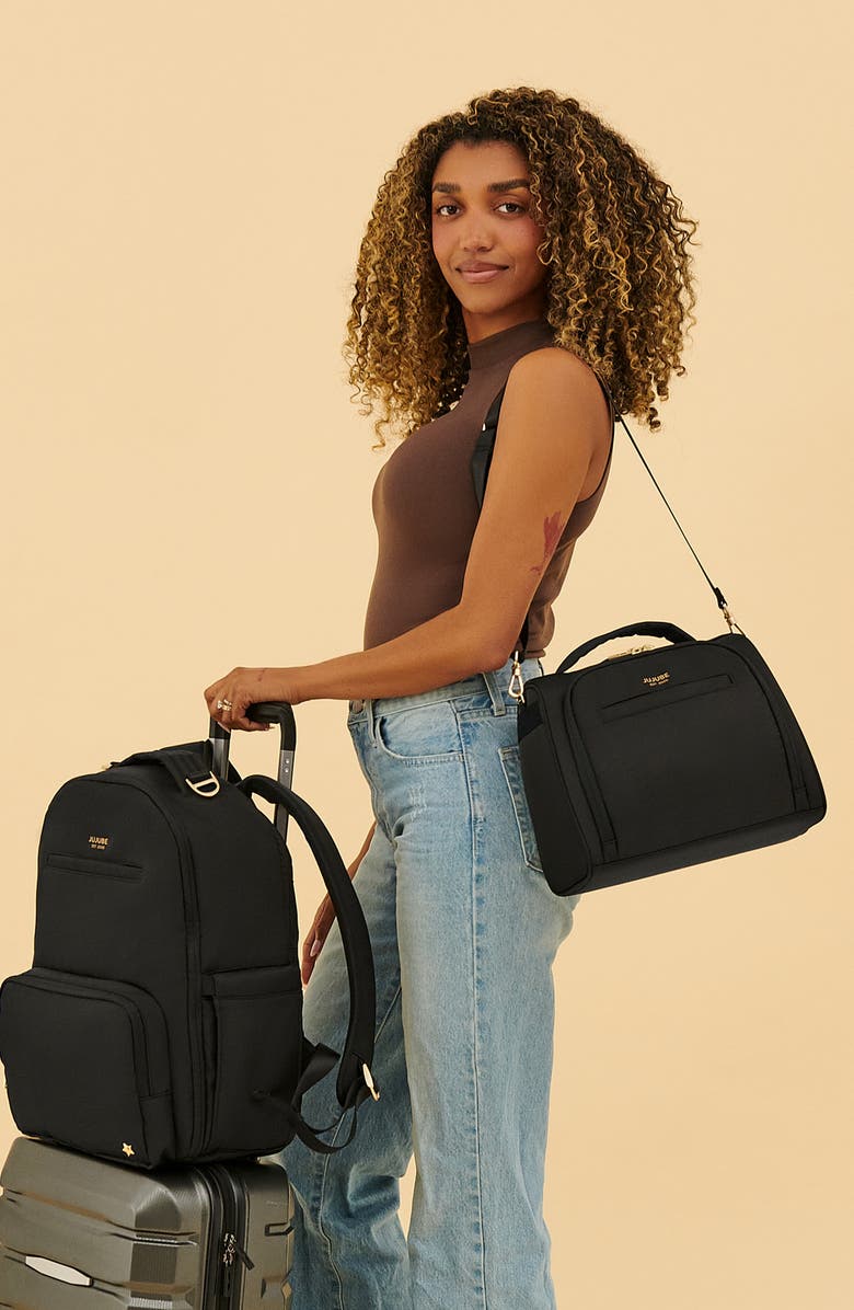 JuJuBe New Parent Diaper Bag Bundle, Alternate, color, Black