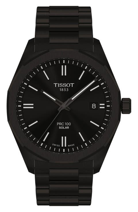 PRC 100 Solar Quartz Bracelet Watch, 39mm