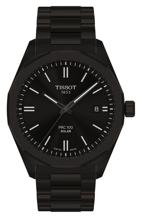 Tissot Prc 100 Solar Quartz Bracelet Watch, 39mm