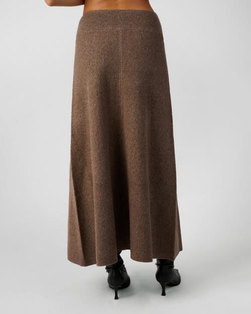 Weworewhat Sweater Skirt In Brown