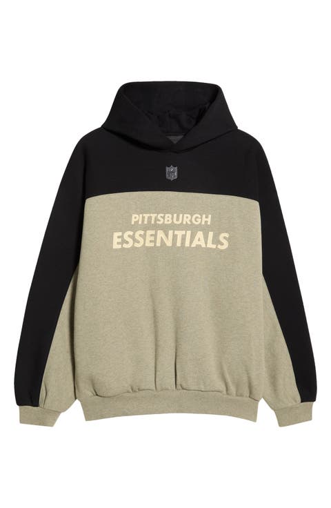Pittsburgh Steelers 90s Relaxed Colorblock Hoodie