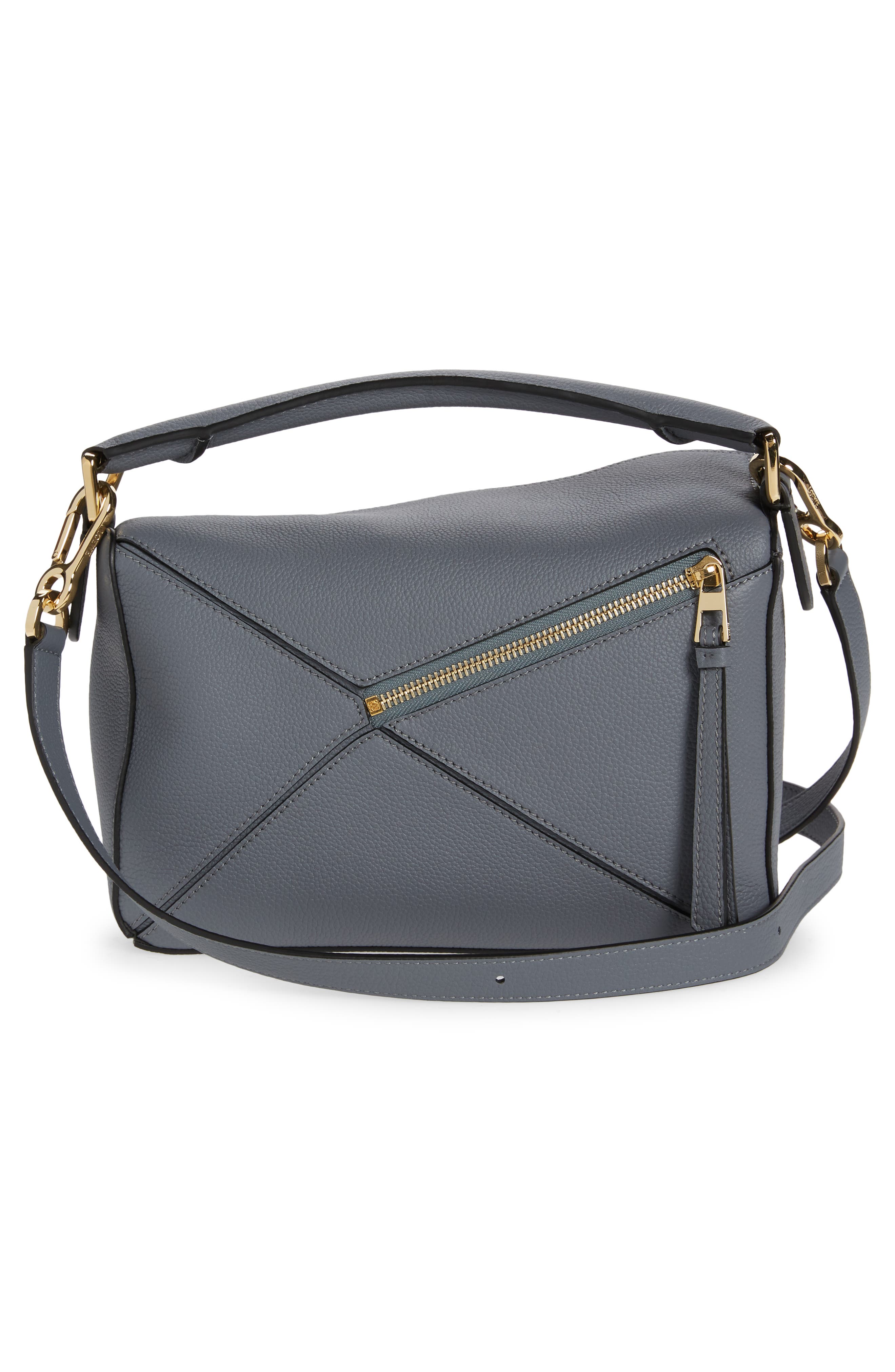 Loewe Small Puzzle Leather Bag, Alternate, color, 