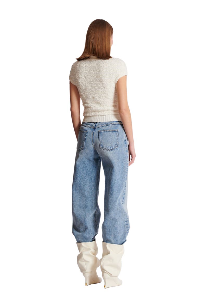 Tweed Top, Alternate, color, Beige