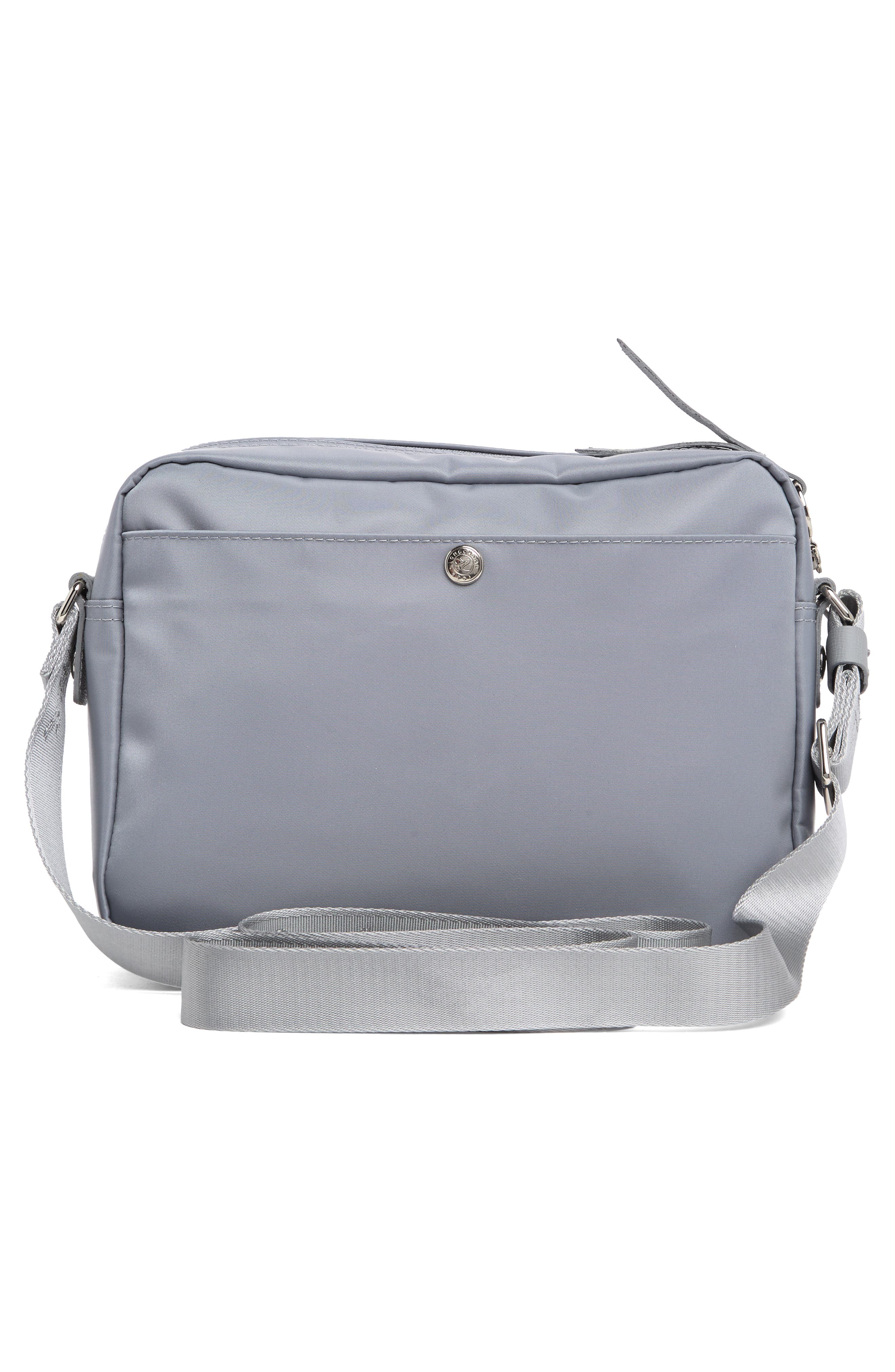 Longchamp Le Pliage Neo Medium Camera Bag, Alternate, color, Cement