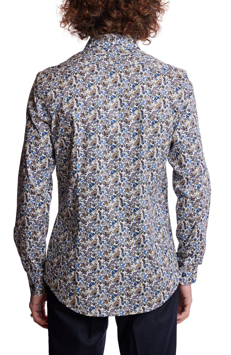 PAISLEY & GRAY Samuel Stretch Cotton Button-Up Shirt, Alternate, color,