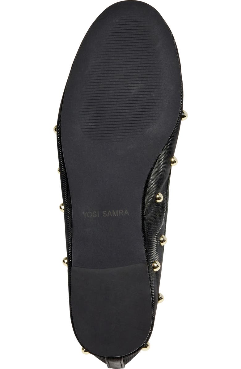 Yosi Samra Sadie Flat, Alternate, color, Black