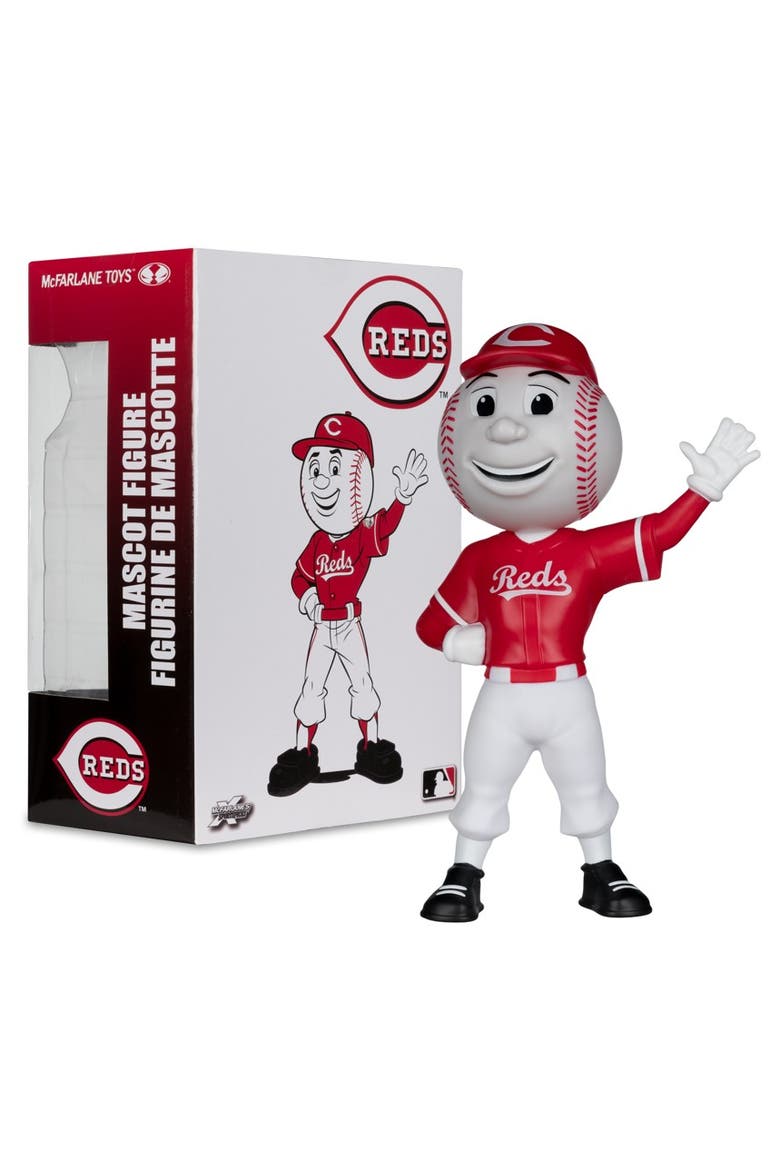 Mr. Red (Cincinnait Reds) McFarlane MLB Posed Mascot, Main, color, Multi-Color