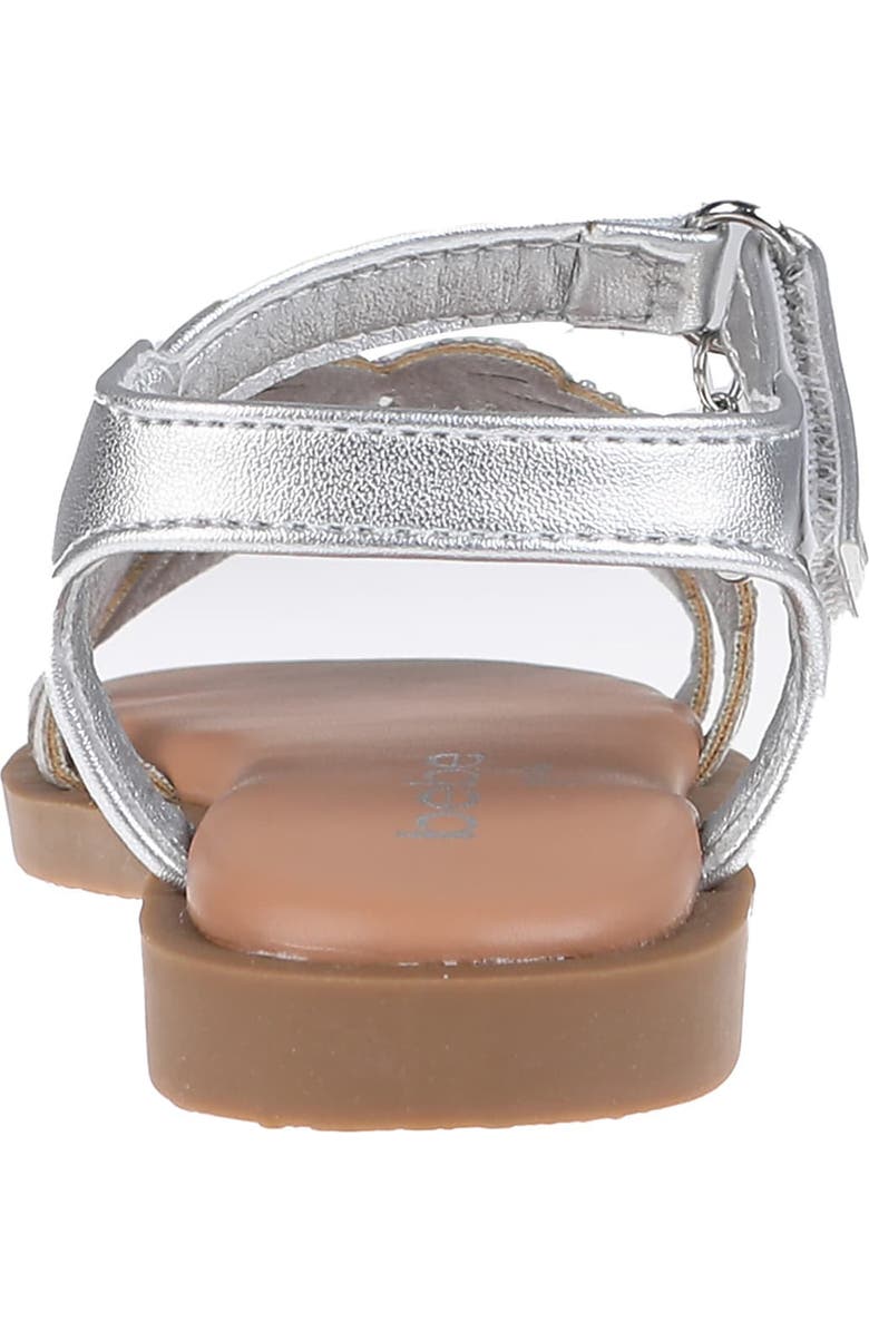 bebe Kids' Butterfly Rhinestone Sandal, Alternate, color,