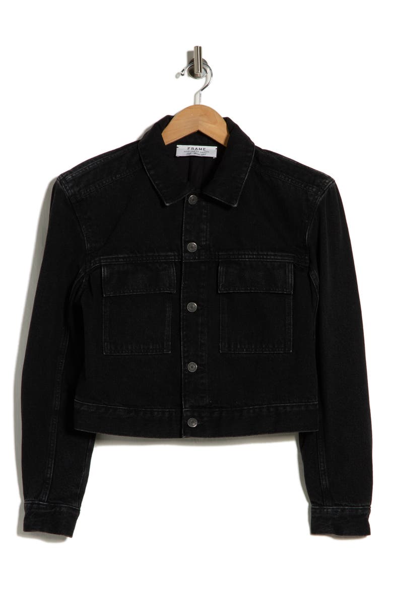 The Atelier Arch Denim Jacket, Alternate, color, WORSHIP